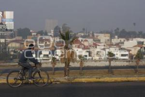 NEBLINA EN EL SUR DE LA CIUDAD