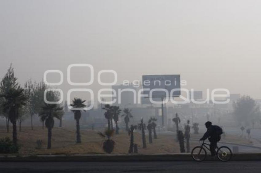 NEBLINA EN EL SUR DE LA CIUDAD