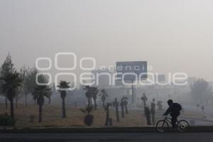 NEBLINA EN EL SUR DE LA CIUDAD