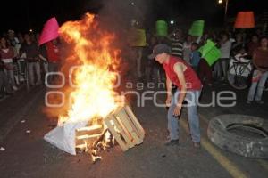 MANIFESTACIÓN CONTRA RUTA