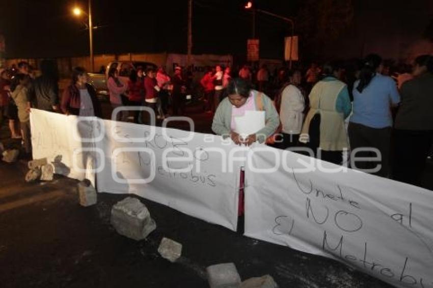 MANIFESTACIÓN CONTRA RUTA