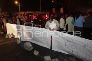 MANIFESTACIÓN CONTRA RUTA