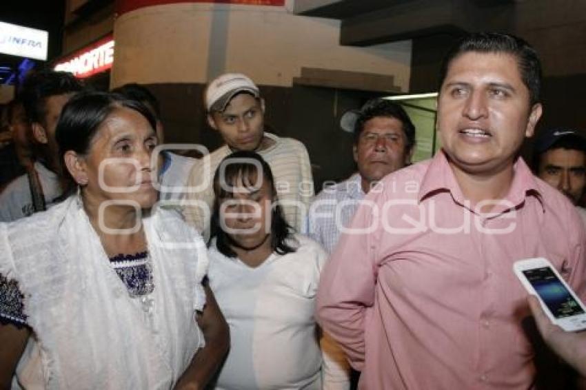 PLANTÓN EN EL PRI ESTATAL