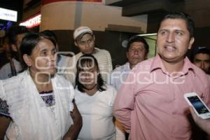 PLANTÓN EN EL PRI ESTATAL
