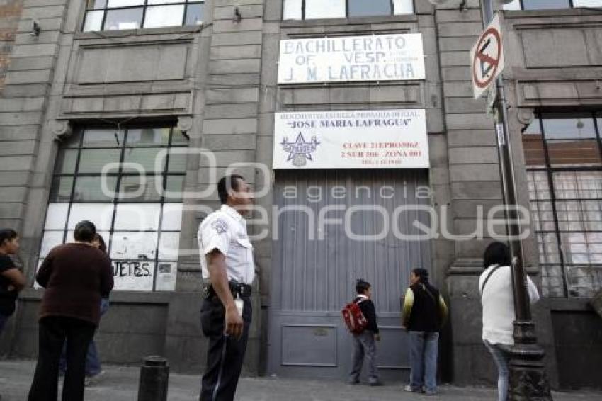 VIGILANCIA EN ESCUELAS TRAS REGRESO A CLASES