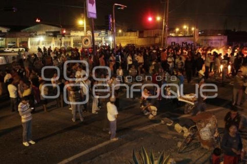 MANIFESTACIÓN CONTRA RUTA