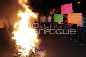 MANIFESTACIÓN CONTRA RUTA