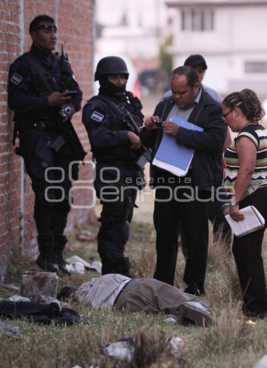 NOTA ROJA . HOMBRE ASESINADO