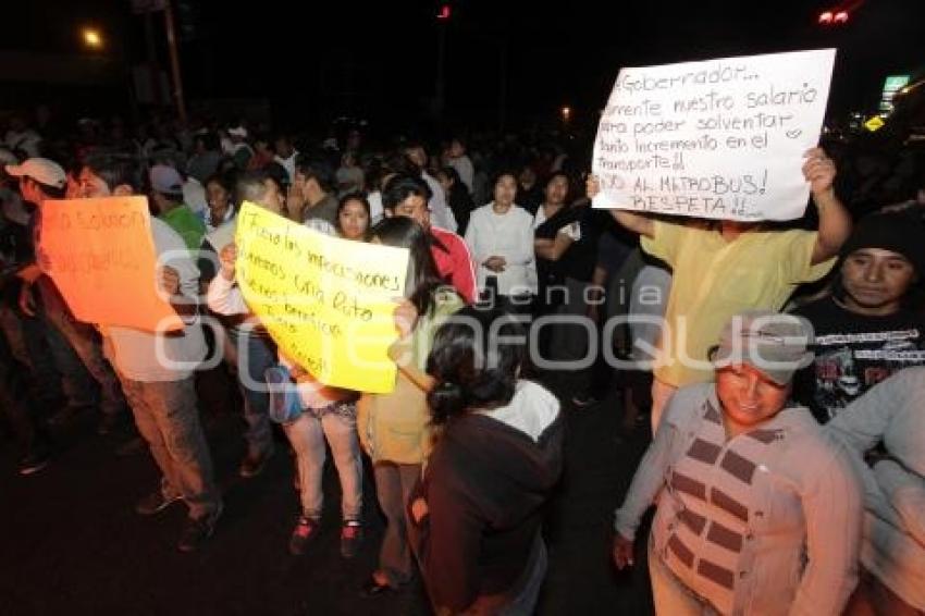 MANIFESTACIÓN CONTRA RUTA