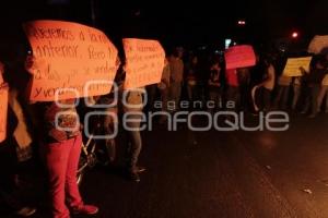 MANIFESTACIÓN CONTRA RUTA