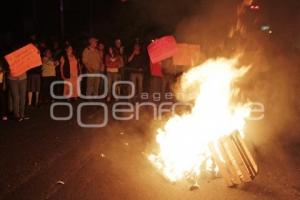 MANIFESTACIÓN CONTRA RUTA
