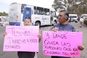 MANIFESTACIÓN CONTRA RUTA ALIMNENTADORA