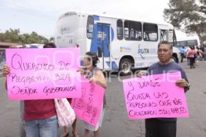 MANIFESTACIÓN CONTRA RUTA ALIMNENTADORA