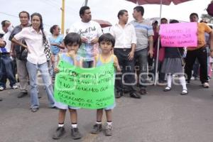 MANIFESTACIÓN CONTRA RUTA ALIMENTADORA