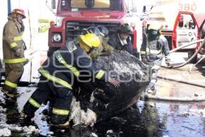 INCENDIO BODEGA TEXTIL PARQUE INDUSTRIAL PUEBLA 2000