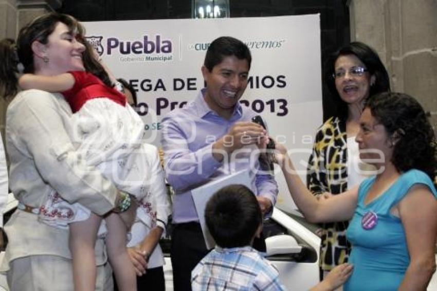 PREMIACIÓN DEL SORTEO PREDIAL