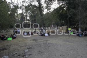 MANIFESTACIÓN EN EL CENHCH CONTRA LA RUEDA PANORÁMICA