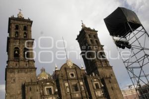 PREPARATIVOS . FESTIVAL INTERNACIONAL 5 DE MAYO