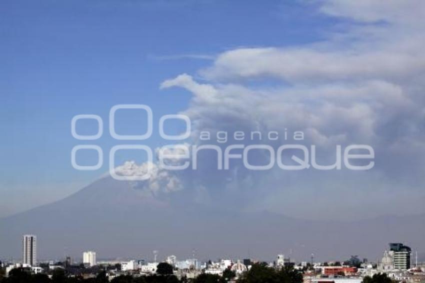 FUMAROLA. VOLCÁN POPOCATÉPETL