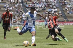 FUTBOL . PUEBLA FC VS JAGUARES