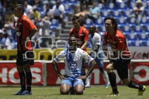 FUTBOL . PUEBLA FC VS JAGUARES