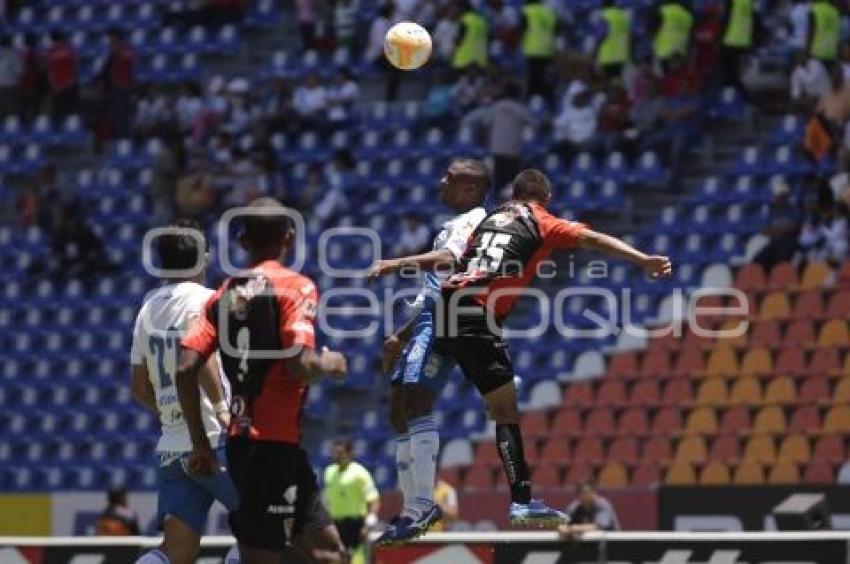 FUTBOL . PUEBLA FC VS JAGUARES