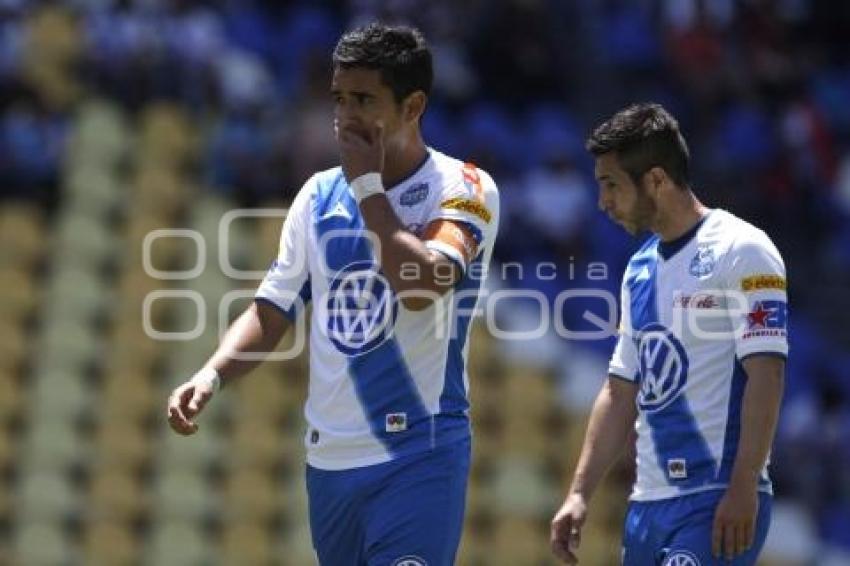 FUTBOL . PUEBLA FC VS JAGUARES