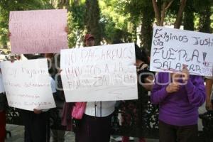 MANIFESTACIÓN ARTESANOS