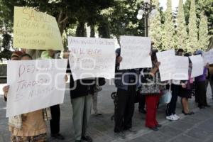 MANIFESTACIÓN ARTESANOS