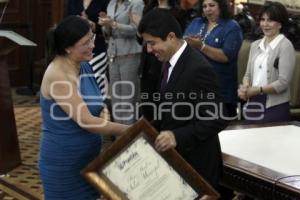 ENTREGA DEL PREMIO AL MÉRITO CIVIL DE SALUD