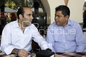 JORGE AGUILAR CHEDRAUI SE REÚNE CON JULIÁN RENDÓN