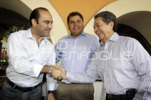 JORGE AGUILAR CHEDRAUI SE REÚNE CON JULIÁN RENDÓN