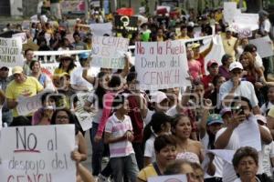 MANIFESTACIÓN DEL CENHCH CONTRA LA RUEDA DE LA FORTUNA