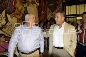 REUNIÓN ENRIQUE AGÜERA CON DIRIGENCIA PRI