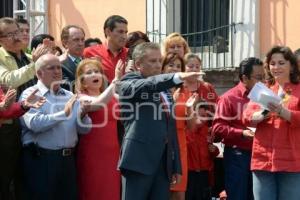 AGUERA TOMÓ PROTESTA COMO CANDIDATO A LA PRESIDENCIA