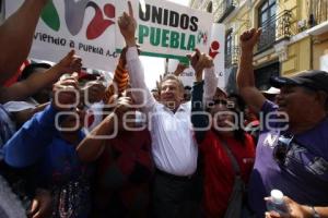 AGUERA TOMÓ PROTESTA COMO CANDIDATO A LA PRESIDENCIA n