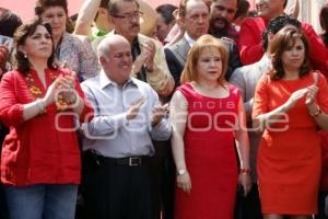 AGUERA TOMÓ PROTESTA COMO CANDIDATO A LA PRESIDENCIA