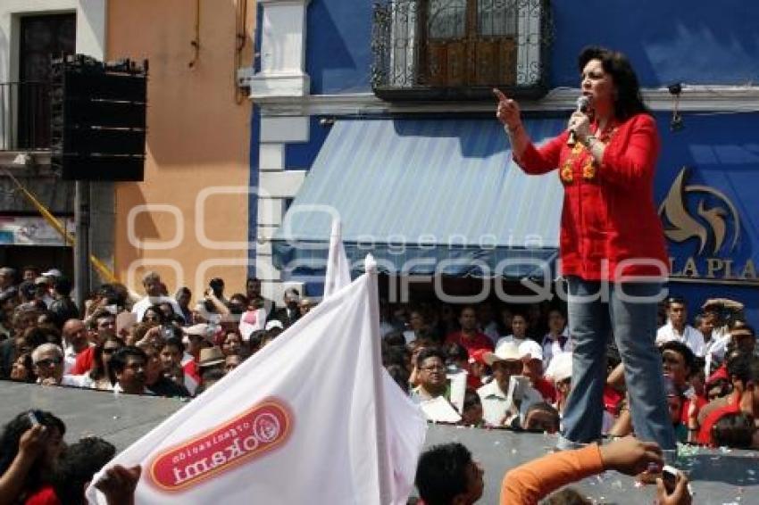 AGUERA TOMÓ PROTESTA COMO CANDIDATO A LA PRESIDENCIA