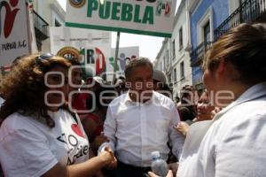 AGUERA TOMÓ PROTESTA COMO CANDIDATO A LA PRESIDENCIA