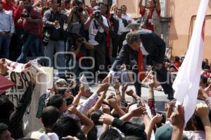 AGUERA TOMÓ PROTESTA COMO CANDIDATO A LA PRESIDENCIA