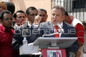 AGUERA TOMÓ PROTESTA COMO CANDIDATO A LA PRESIDENCIA