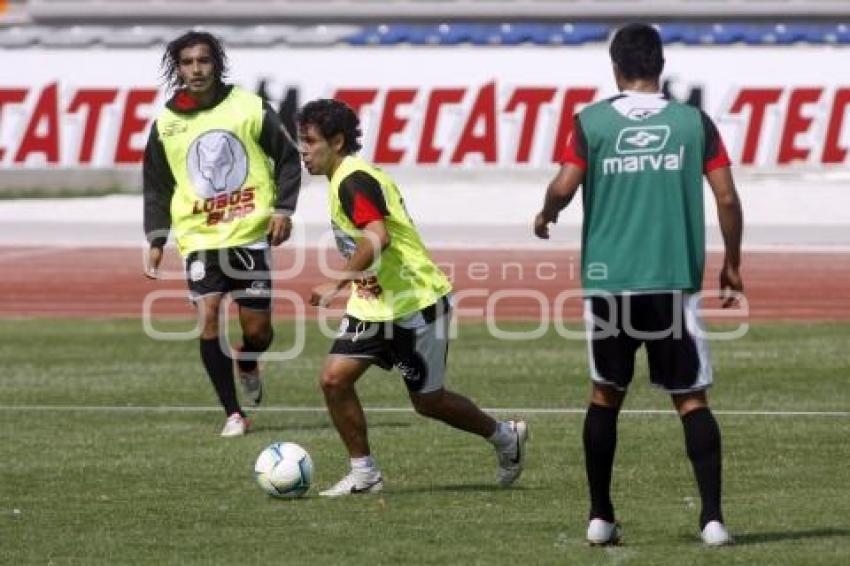ENTRENAMIENTO DE LOBOS BUAP