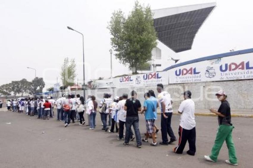 ENTREGA CORTESIAS DE BOLETOS DEL PUEBLA FC