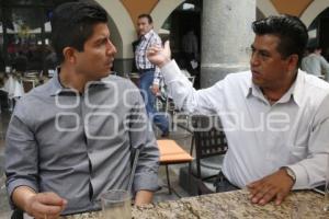 RIVERA  CON PRESIDENTES DE JUNTAS AUXILIARES