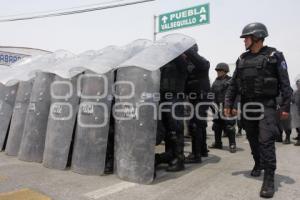 PROTESTA CONTRA RUTA