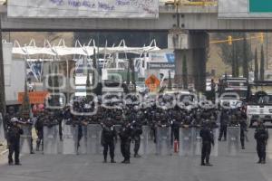 PROTESTA CONTRA RUTA
