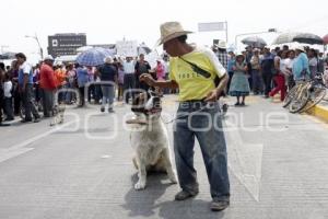 PROTESTA CONTRA RUTA