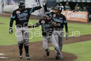 PERICOS VS SARAPEROS . BEISBOL