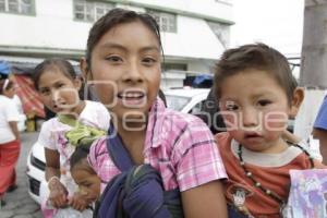 ENTREGA DE JUGUETES DIF EN SAN MIGUEL CANOA