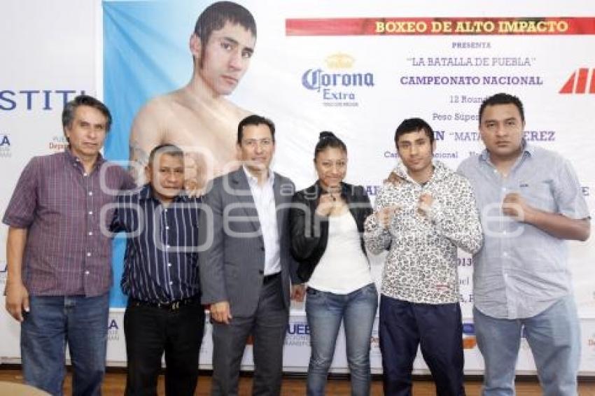 LA BATALLA EN PUEBLA . FUNCIÓN DE BOX